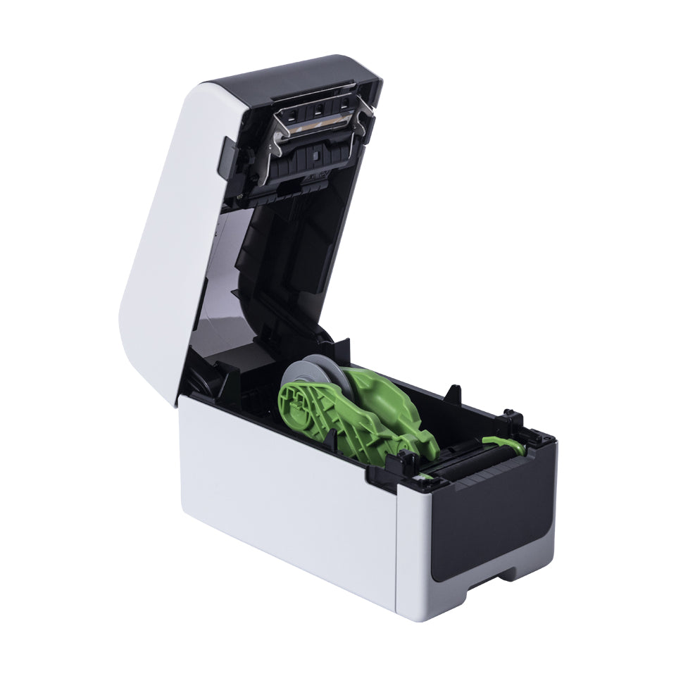 BROTHER 2p label printer USB connection 300dpi Ethernet battery possible