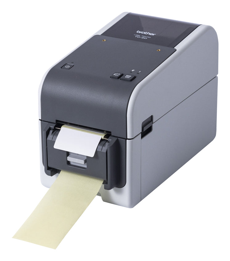 BROTHER 2p label printer USB connection 203dpi Ethernet battery possible