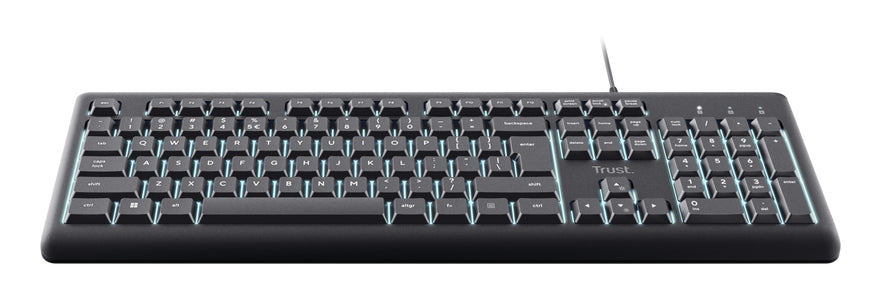 TRUST Clavier filaire PRIMO rétro-éclairé
