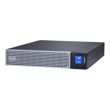 APC Easy UPS On-Line UPS Rack AC 230V 2700Watt 3000VA 1 x battery Li-ion RS-232 USB oc 7 2U 19 BK with silver