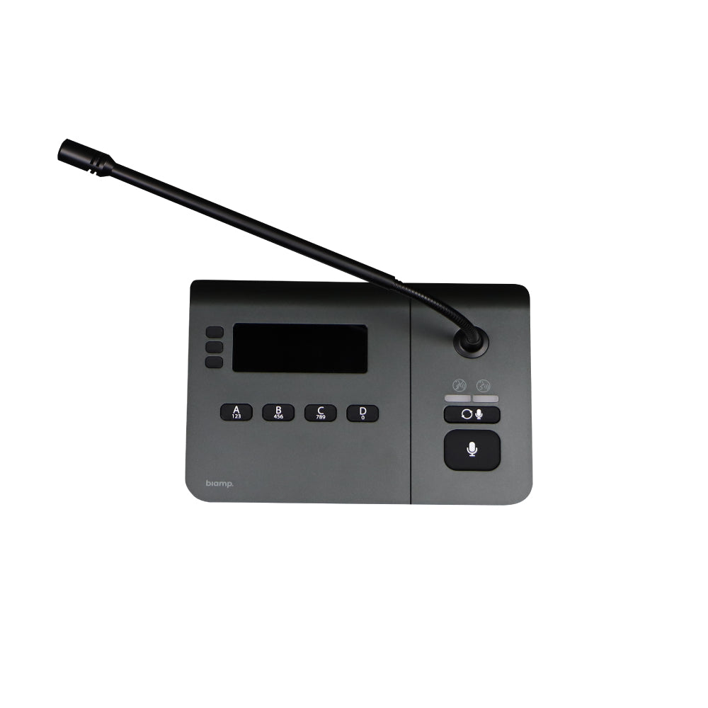 Biamp Vocia call station, 4buttons mic col cyg cyg