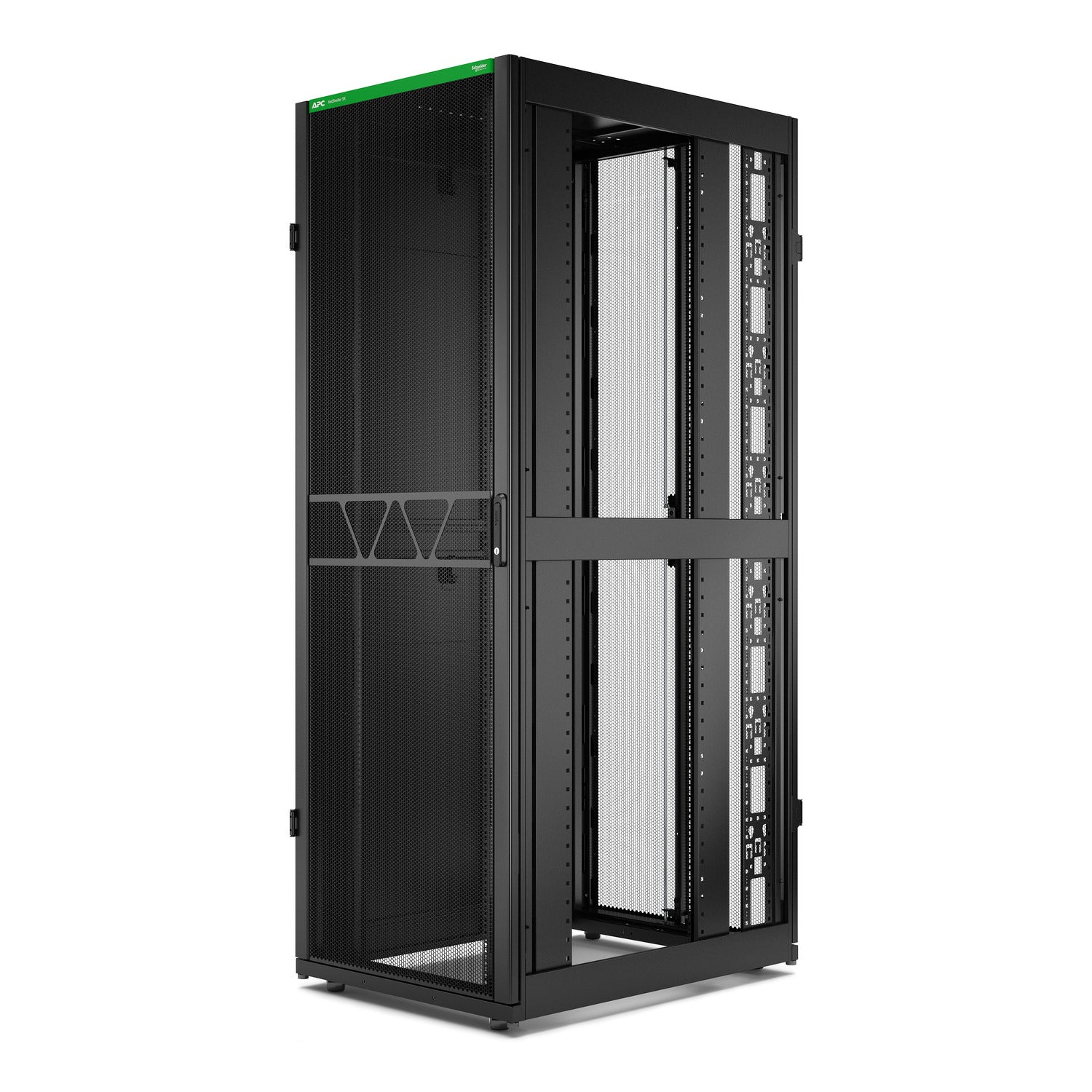 APC NetShelter SX Gen 2 Rack cabinet 2258H x 800W x 1070D mm with sides floor-standing Black 48U 19 TAA Compliant