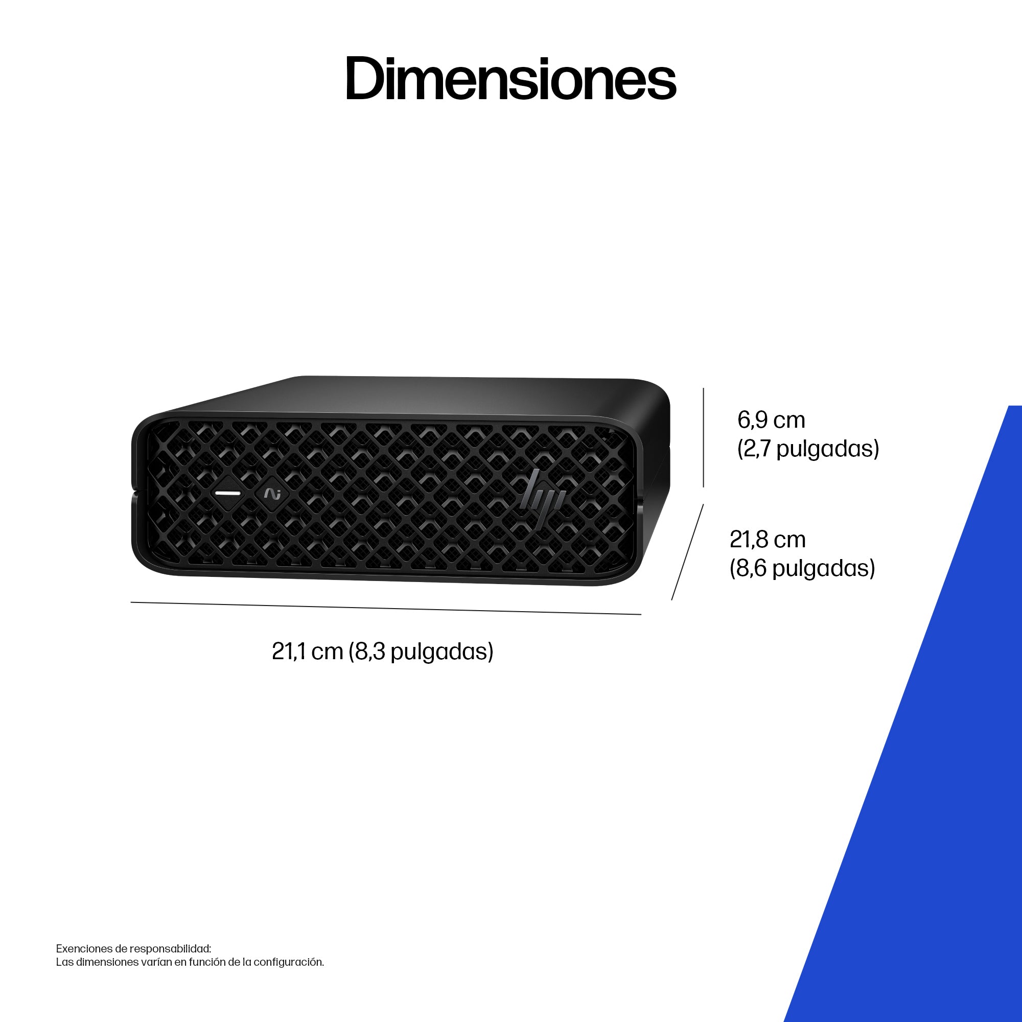 HP Z2 Mini G1i Intel Core Ultra 7 265 32Go DDR5 1To SSD NVD RTX PRO 2000 Blkwll W11P 1-1-1 Wty