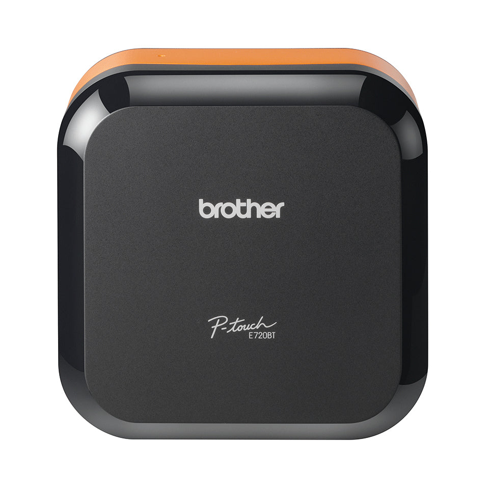 BROTHER PT-E720BT Etiqueteuse professionnelle bluetooth Cube dédiée aux professionnels du bâtiment étiquettes jusquà 24 mm