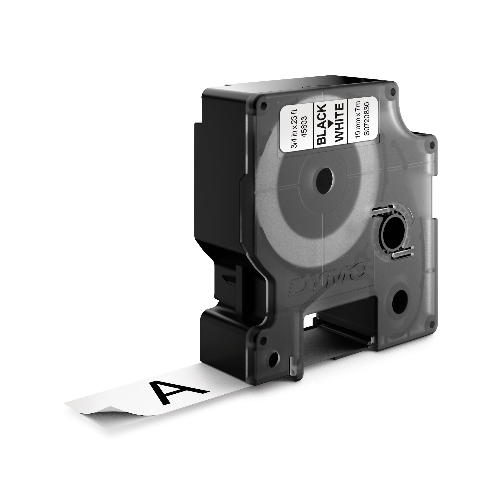 DYMO Ruban D1 - 19 mm noir sur blanc