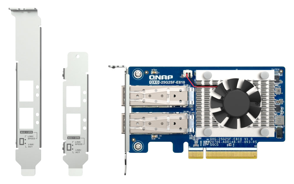 Dual-port SFP28 25GbE network expansion