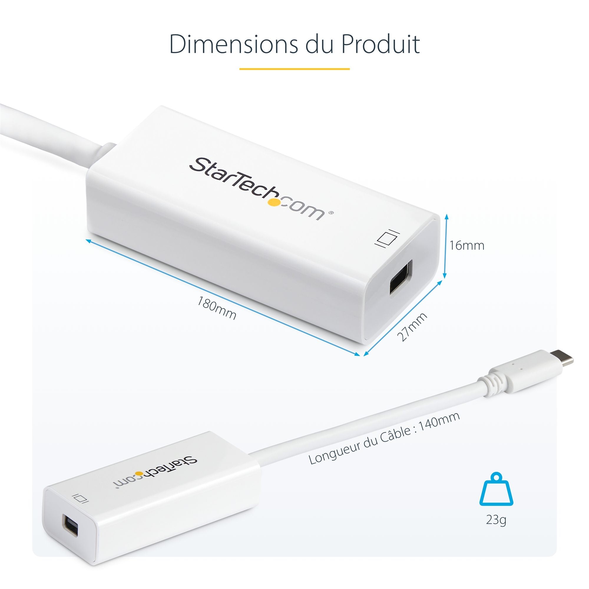 USB-C to Mini DisplayPort Adapter - 4K60