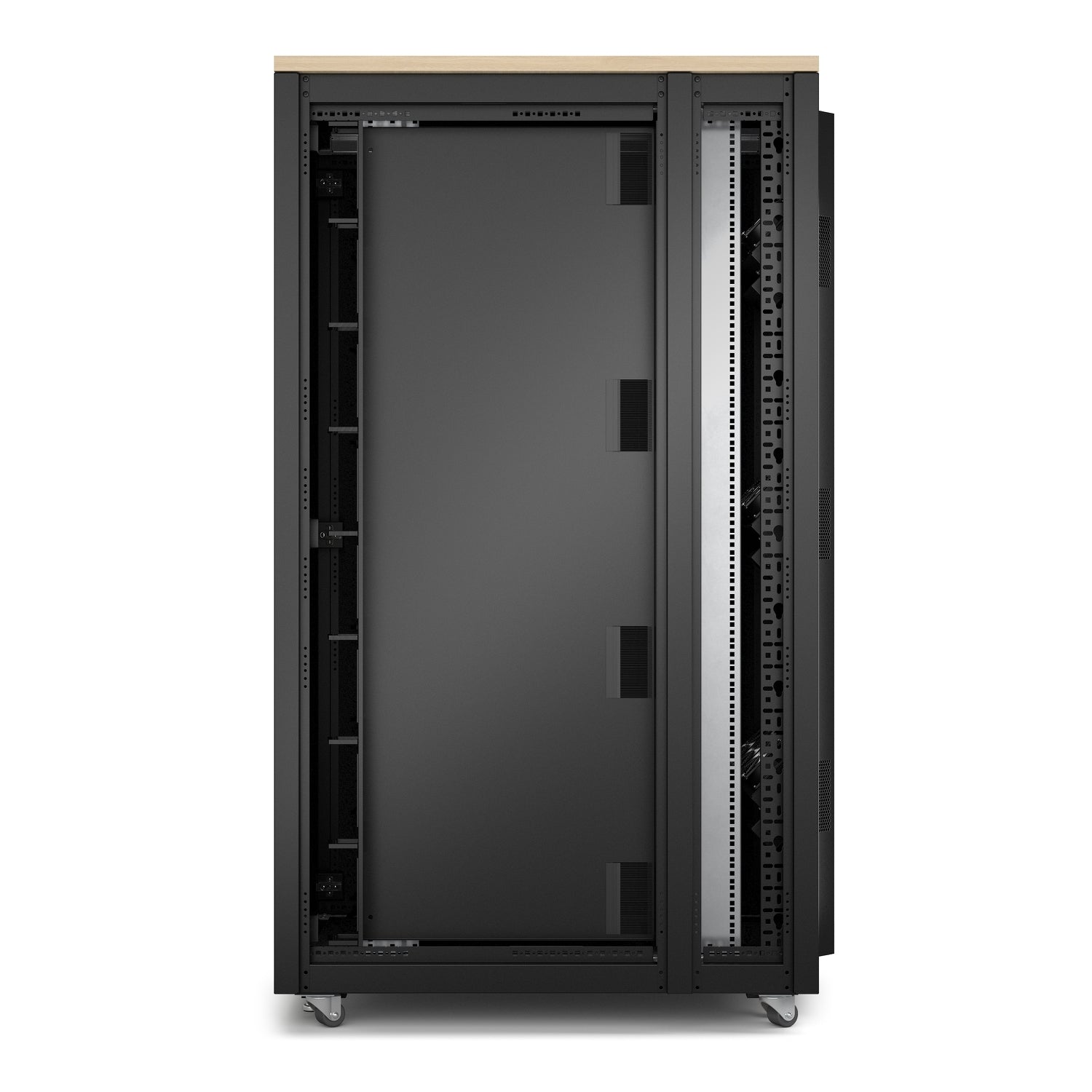 APC NetShelter Soundproof Server Rack 38U 230V 1863H x 750W x 1134D mm Maple
