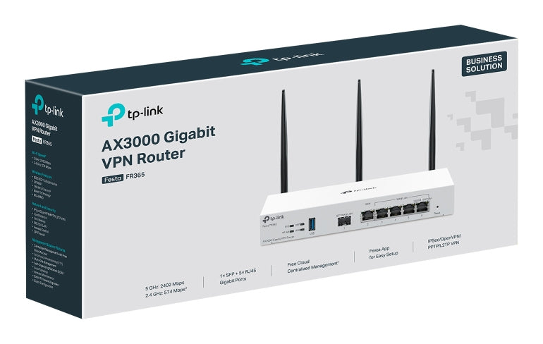 AX3000 Wi-Fi 6 Gigabit VPN RouterPORT: