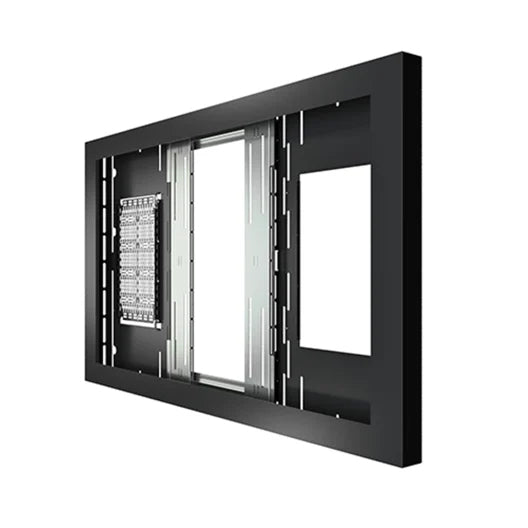 Chief IMPACT ON-WALL KIOSK - 70in Landscape, BLACK