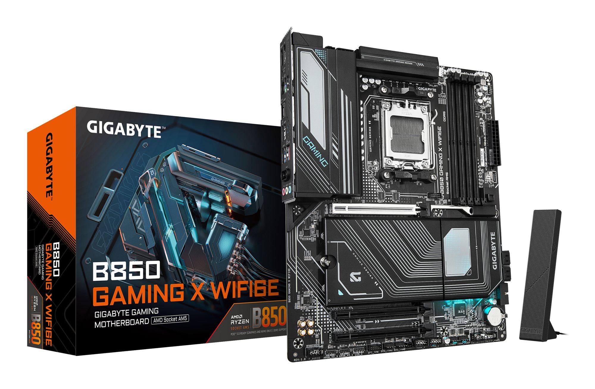 GIGABYTE B850 GAMING X WIFI6E carte mere AMD B850 Emplacement AM5 ATX