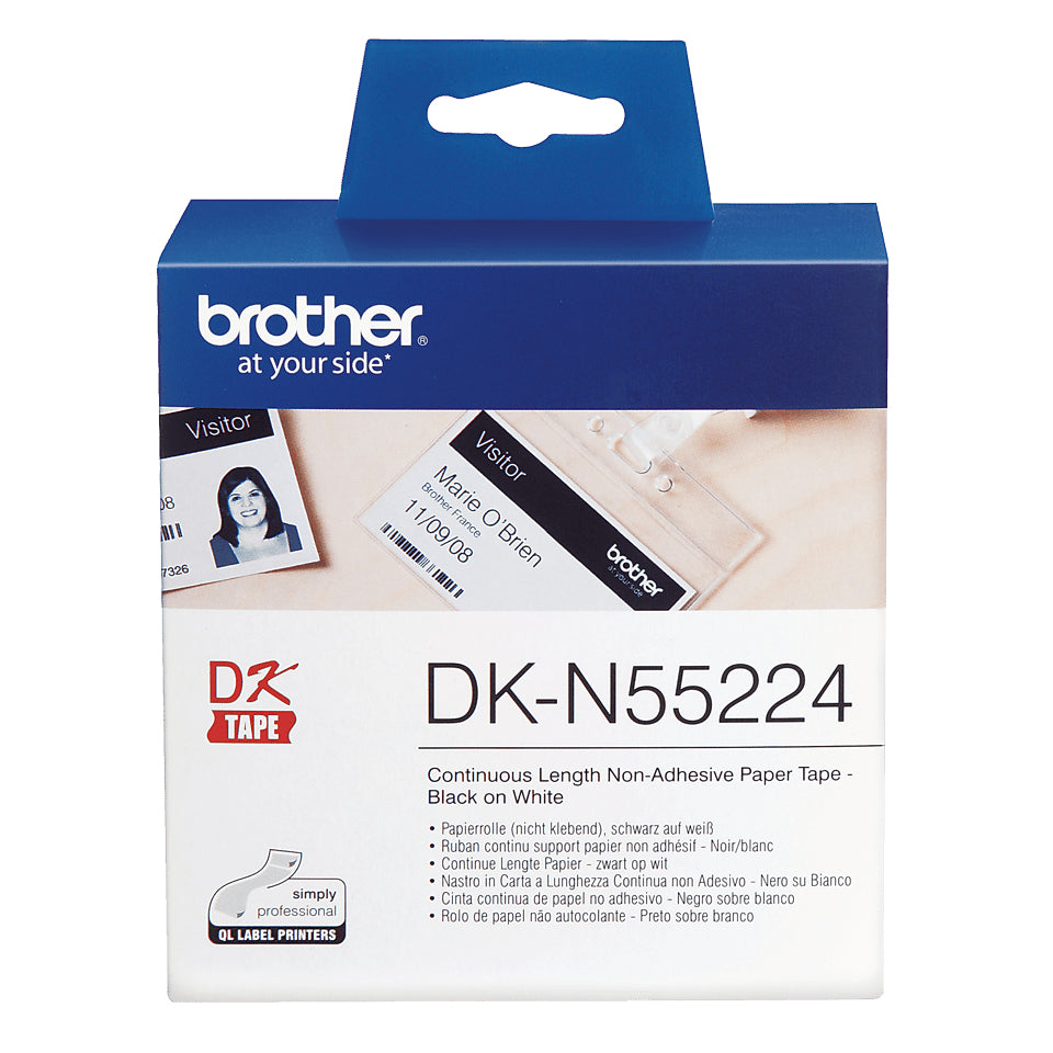 BROTHER DKN55224 - ruban de papier - 1 rouleau