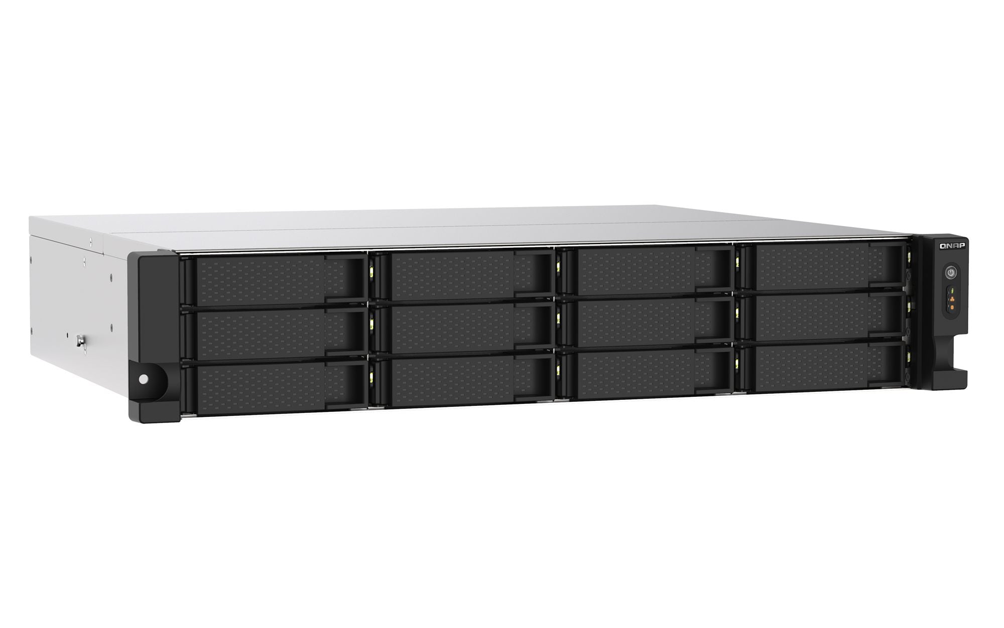 QNAP 12-bay rackmount NAS AMD RyzenV1000