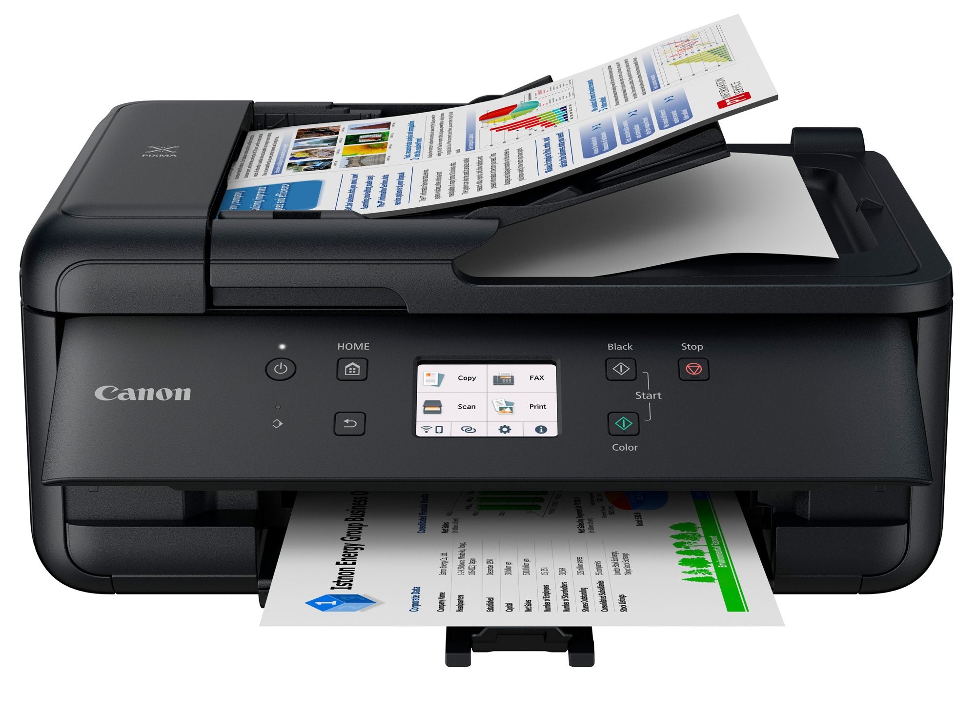 CANON PIXMA TR7650 MFP colour ink-jet A4 210x297mm A4 15 ipm print 200 sheets USB 2.0 Wi-Fi