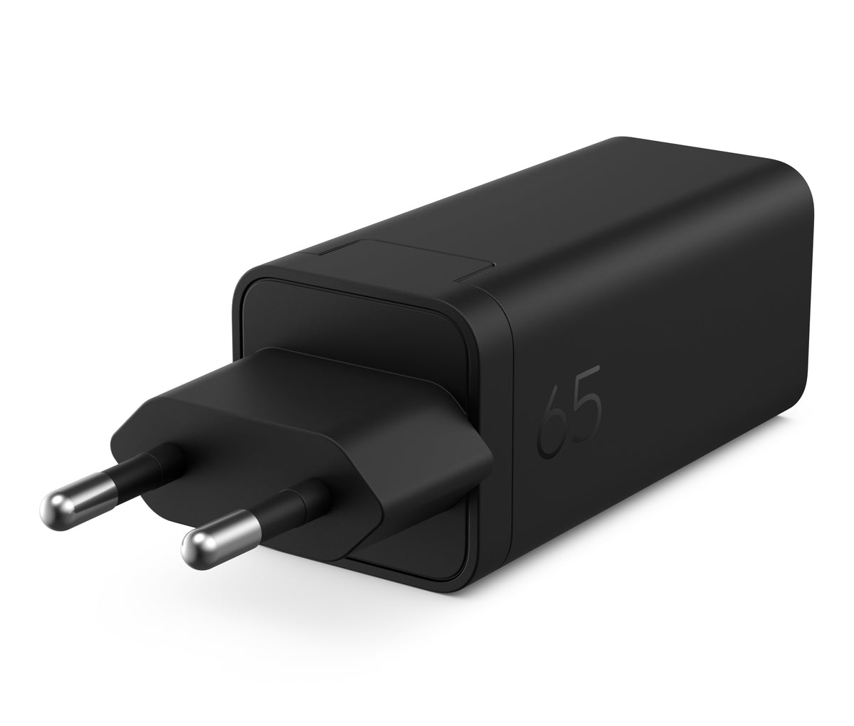 HP 65W GaN Wall CHRGR EMEA-INTL EN Loc-E