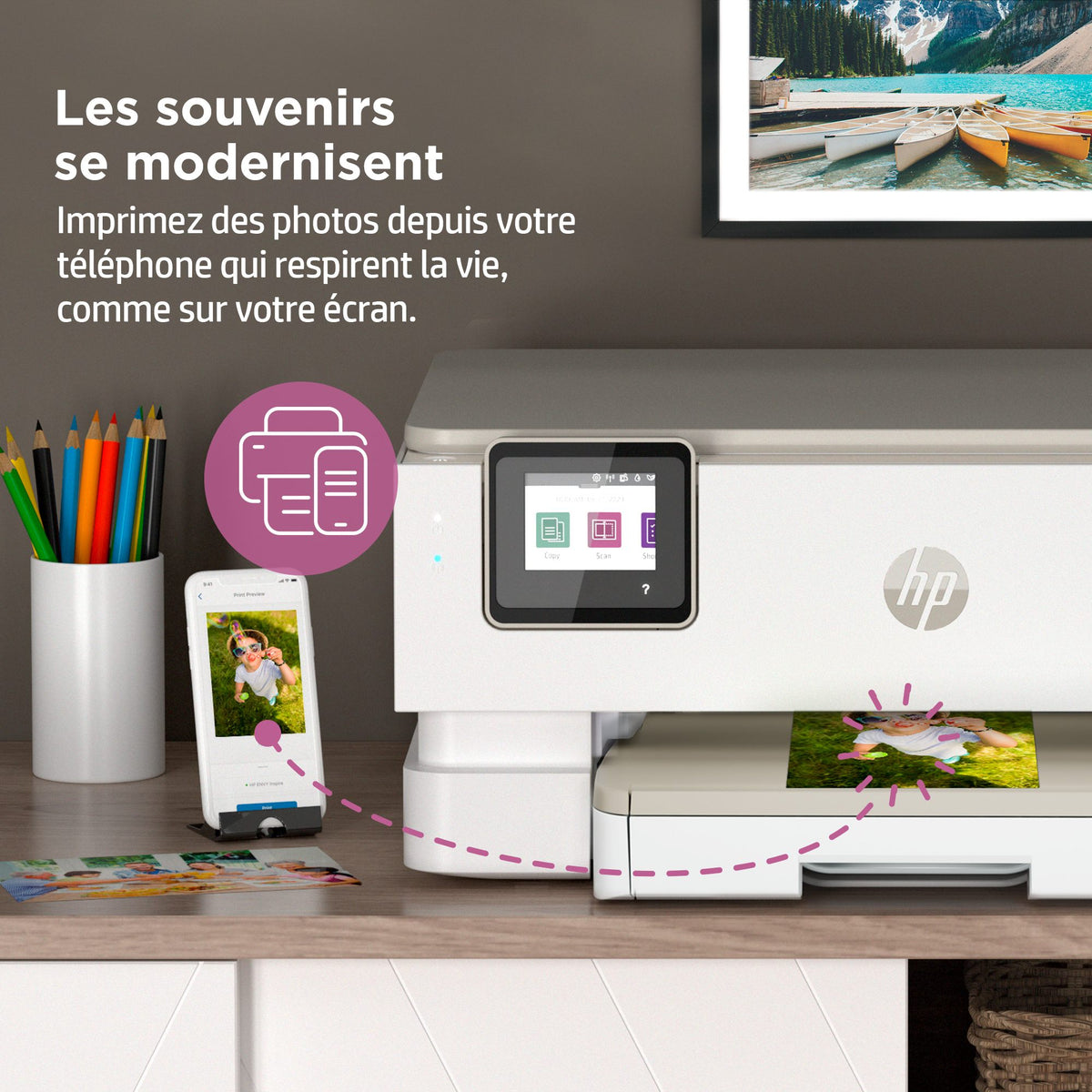 HP Envy Inspire 7220e A4 1200 x 1200 DPI 15ppm Wi-Fi AirPrint
