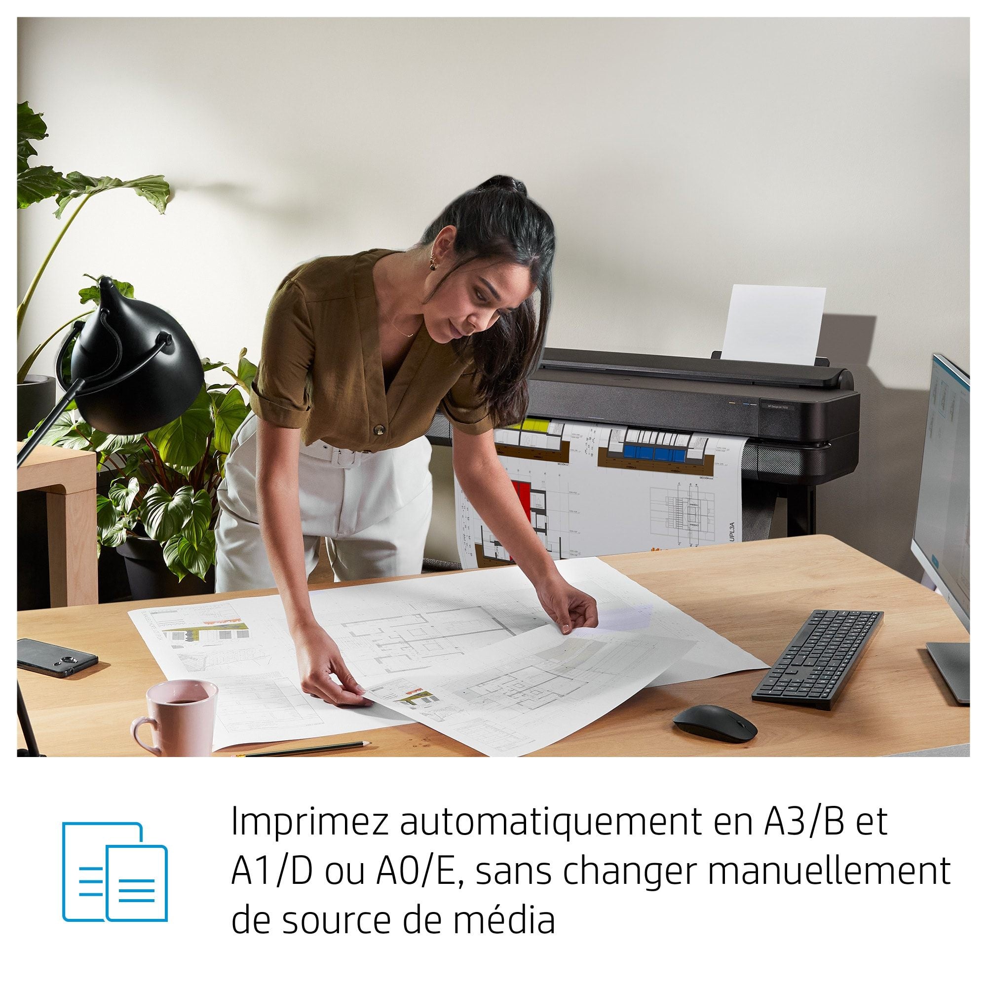 HP DesignJet Studio Steel 24" Printer