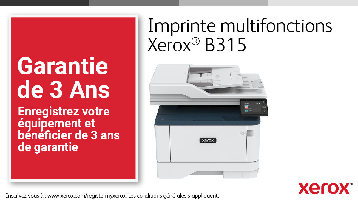 Xerox B315 Mono MFP 40ppm 4in1 2500py