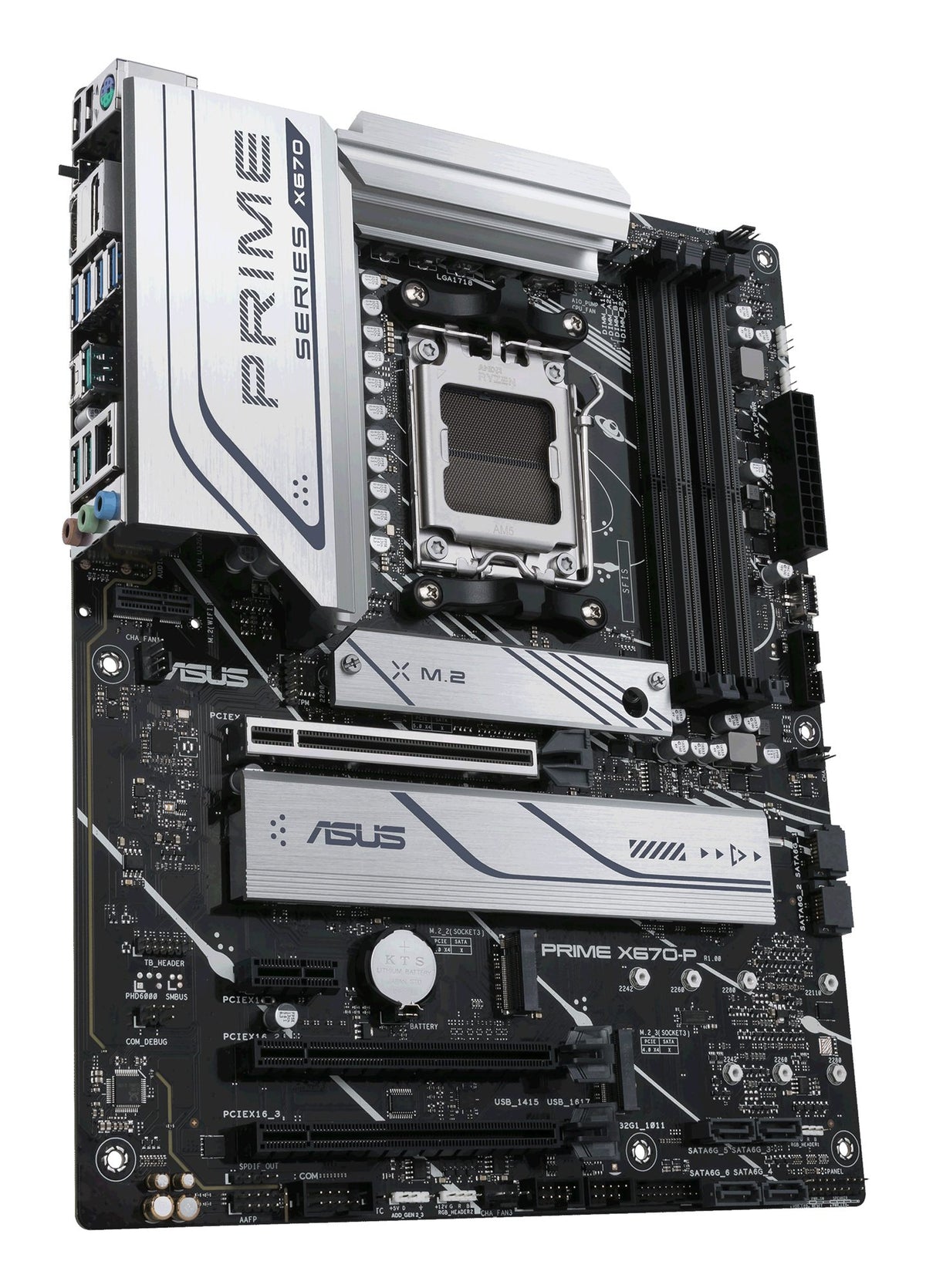 ASUS PRIME X670-P-CSM AM5 4xDIMM DDR5 USB 3.2 GEN 2X2 AURA 3xSATA 3xM.2 1xHDMI 1xDP MB