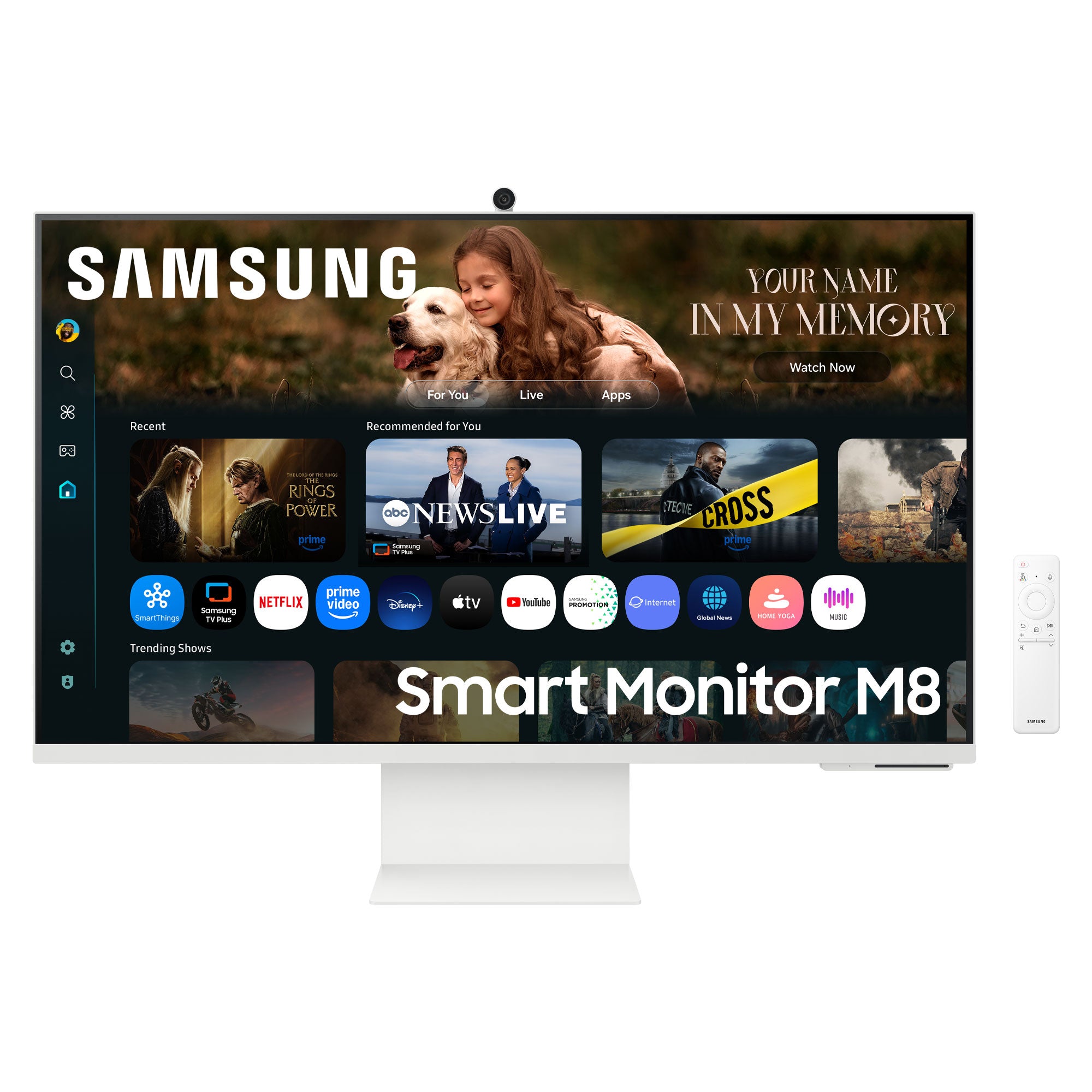 SAMSUNG LS32FM801UUXEN 32p VA 3840x2160 16:9 HDMI USB Warm White