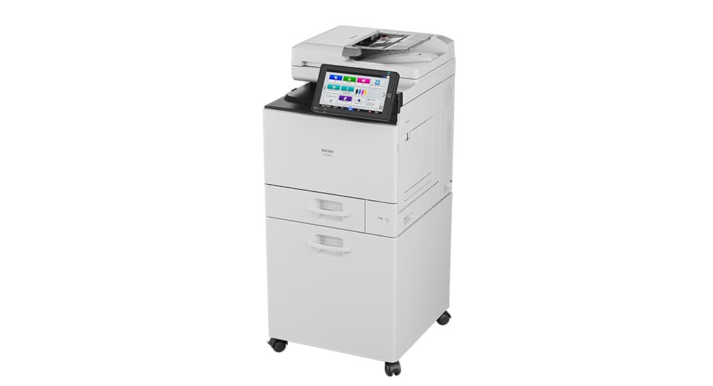 RICOH IM C401F MFP couleur A4 40ppm, SPDF 50f, chargeur 50f, DD 250Go, ethernet,