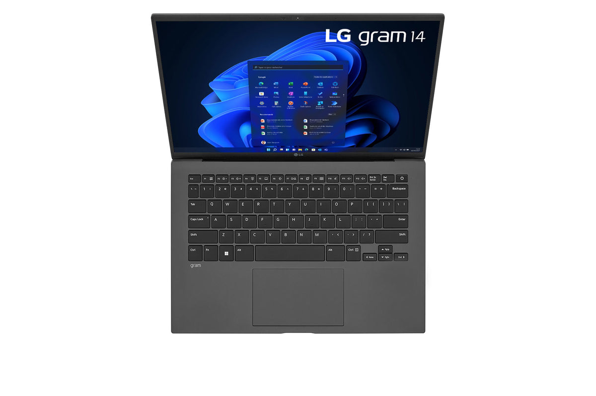 Portable LGGRAM 14Z90R-G.AP79F Intel Core i7-1360P 16GoDDR5 1ToSSD Intel Iris Xe