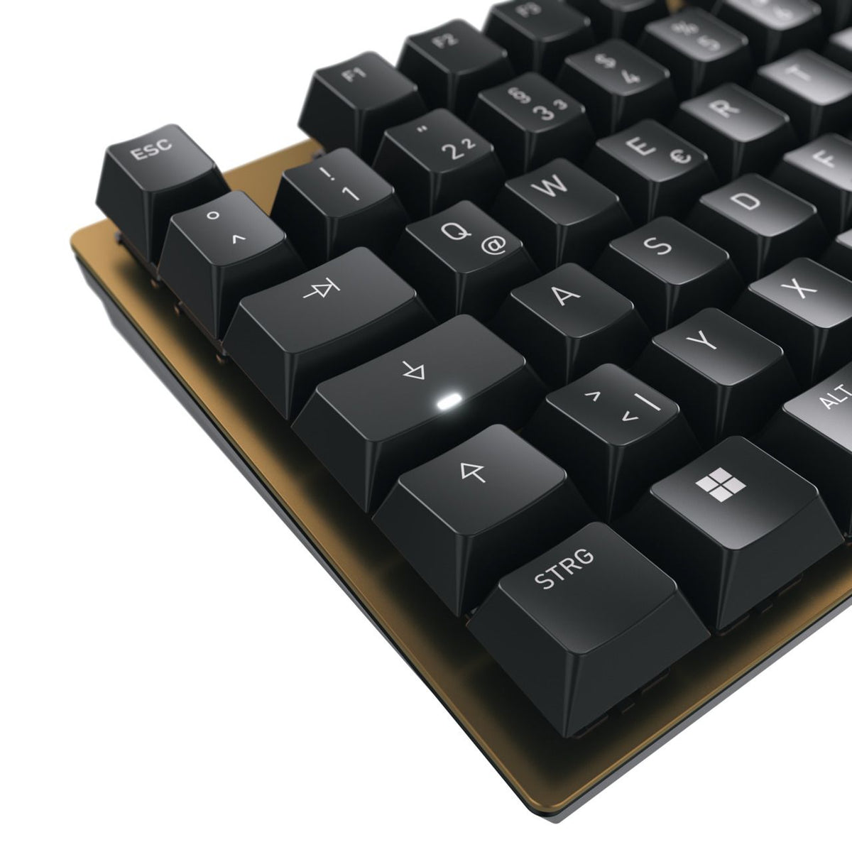CHERRY Clavier mécanique KC 200 MX USB MX2A Silent Red, noir