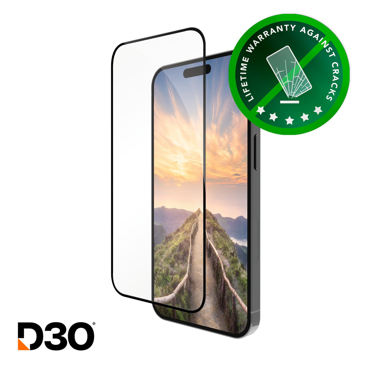 eco-shield D3O iPhone 16/15 BLK Edge