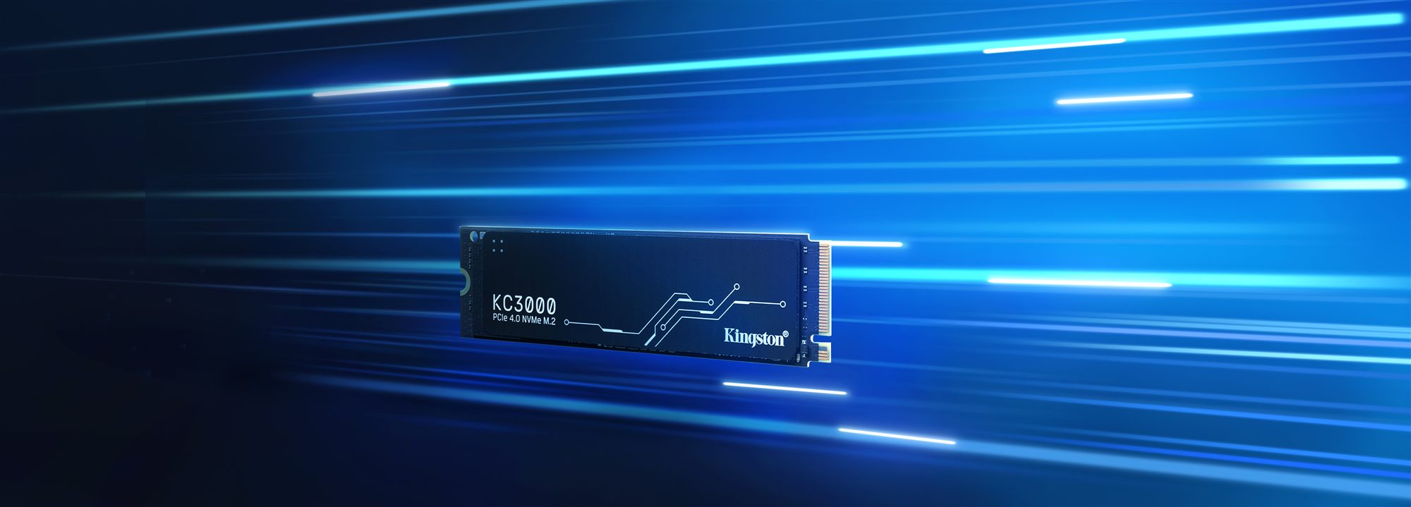 KINGSTON KC3000 4096Go PCIe 4.0 NVMe M.2 SSD