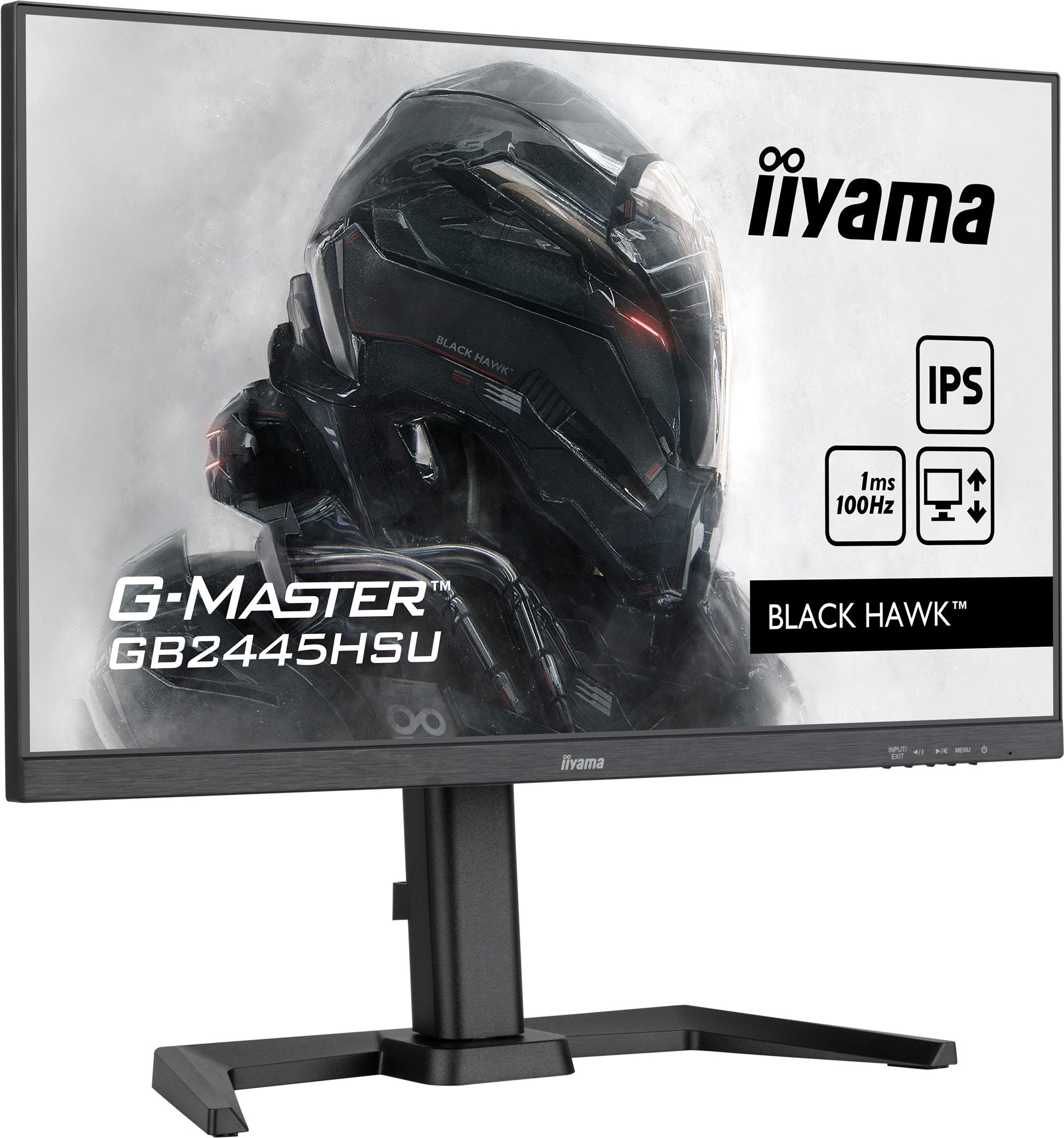 "iiyama G-MASTER GB2445HSU-B1 écran plat de PC 61 cm (24"") 1920 x 1080 pixels Full HD LED Noir"
