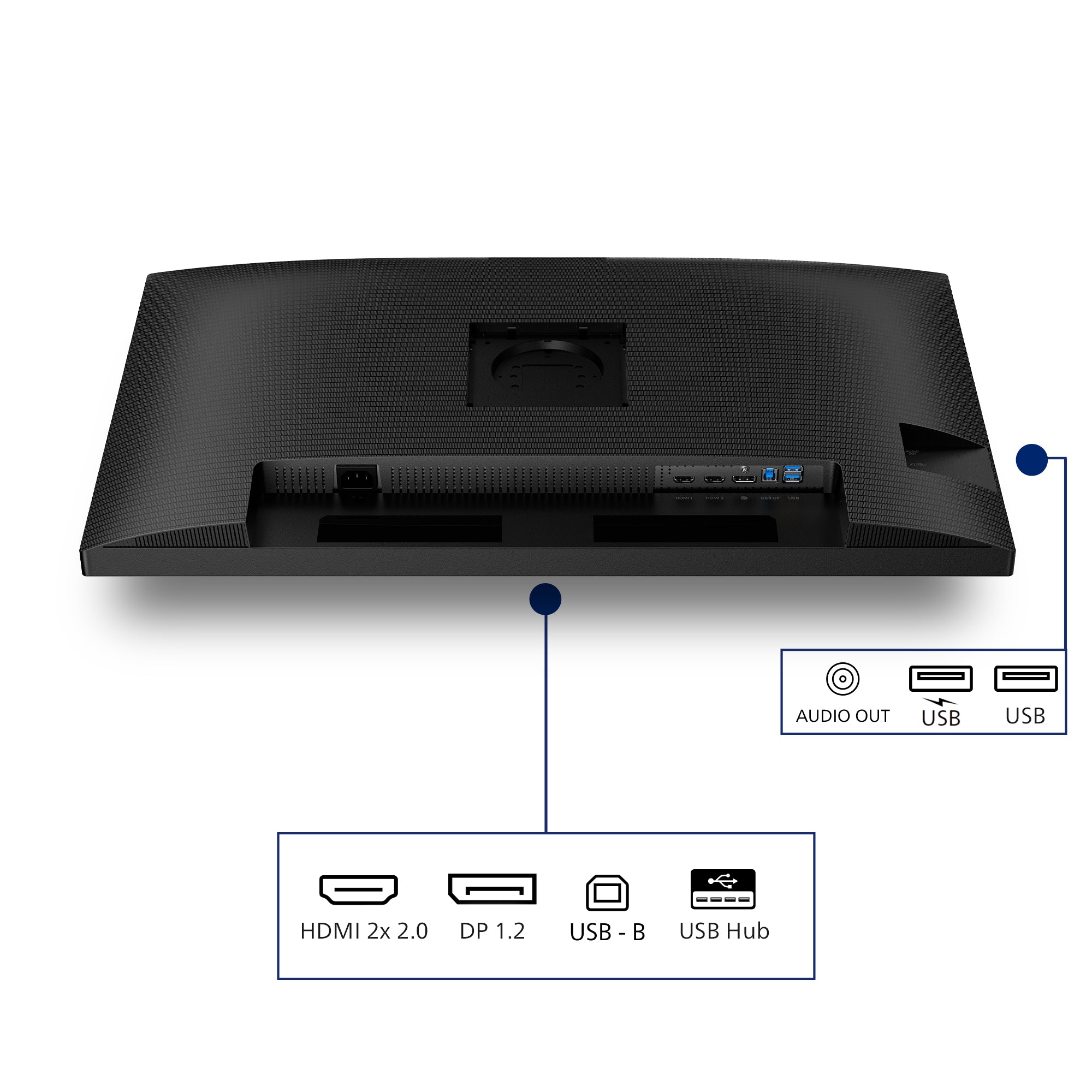 PHILIPS 32B2N3500/00 31.5p QHD 16:9 IPS 100Hz HAS 180mm HDMI 2x 2.0 DP 1.2