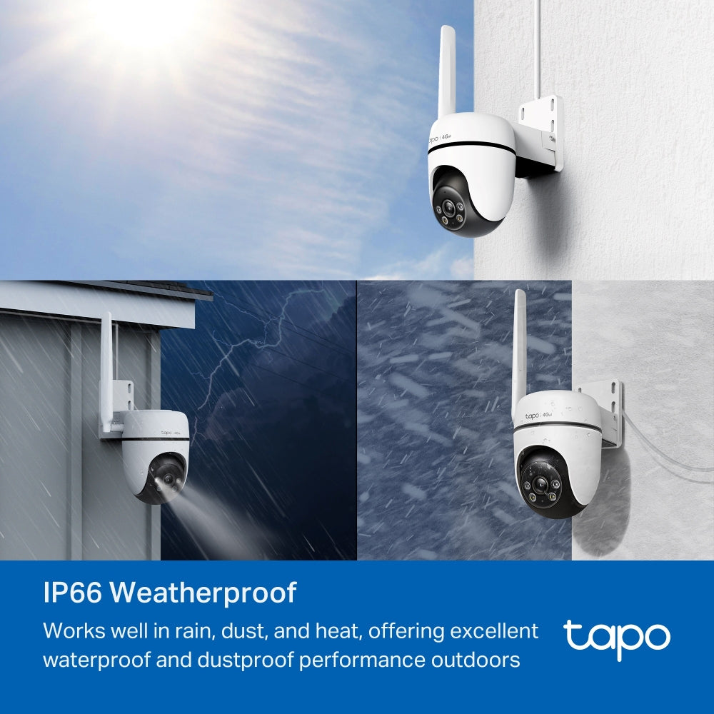 TP-LINK Tapo C501GW Outdoor Pan/Tilt 4G LTE Camera 1920x1080