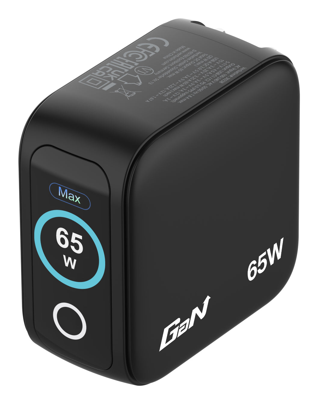 Mini GaN Charger 65W with Display