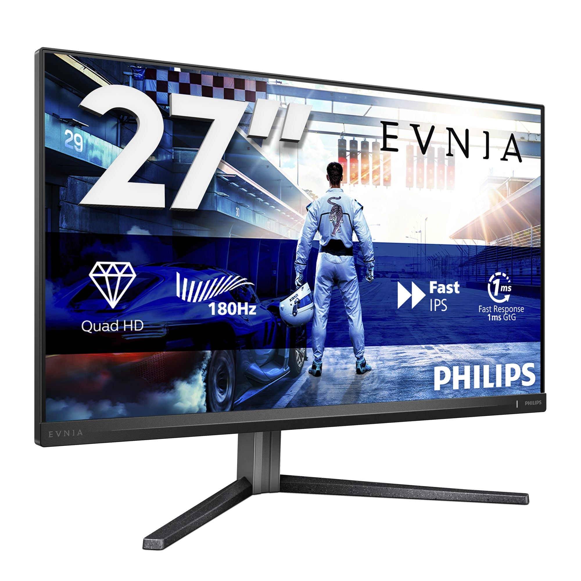 PHILIPS 27M2N5500 27p Gaming Monitor 2560x1440 1ms 250cd/m2 HDMI DP Black/Grey