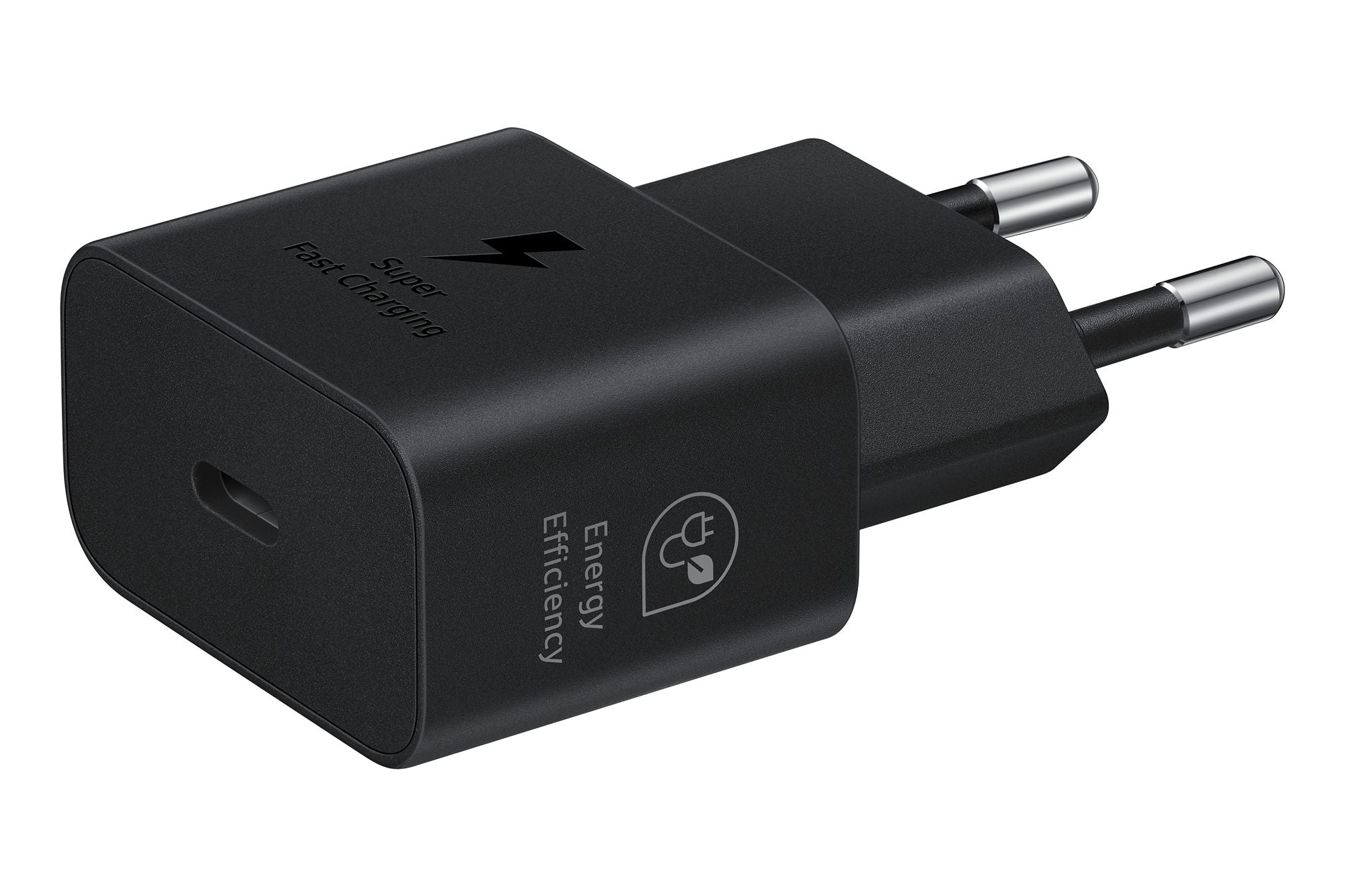 SAMSUNG fast charger USB-C 25W without data cable black