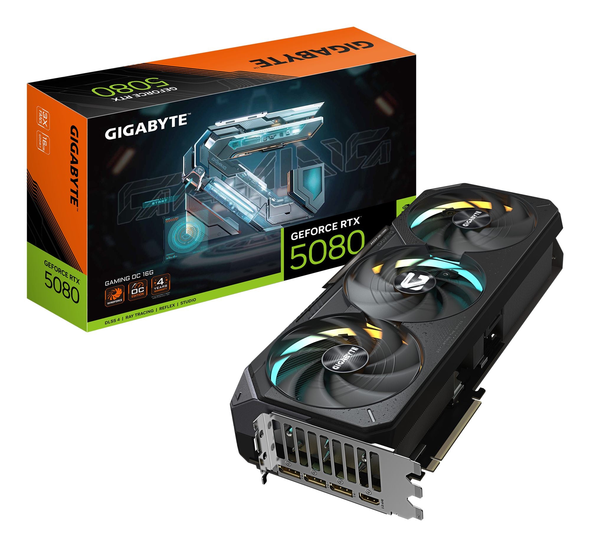 GIGABYTE GeForce RTX 5080 GAMING OC 16G NVIDIA 16 Go GDDR7