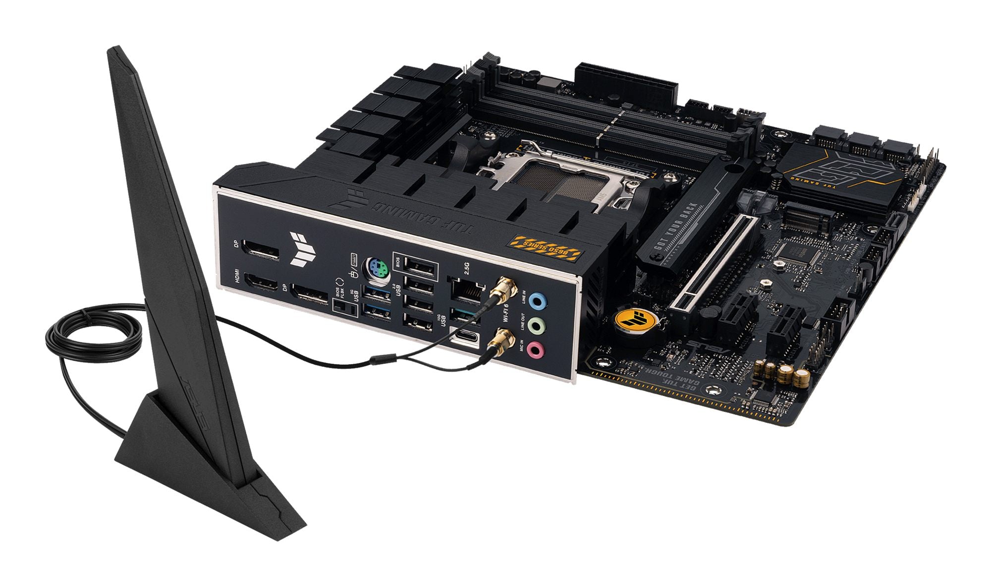 ASUS TUF GAMING B650M-E WIFI AM5 4xDDR5 mATX MB 4xSATA 2xM.2