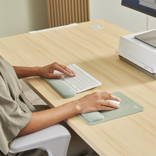 FELLOWES Repose-poignets clavier compact Breyta Sauge