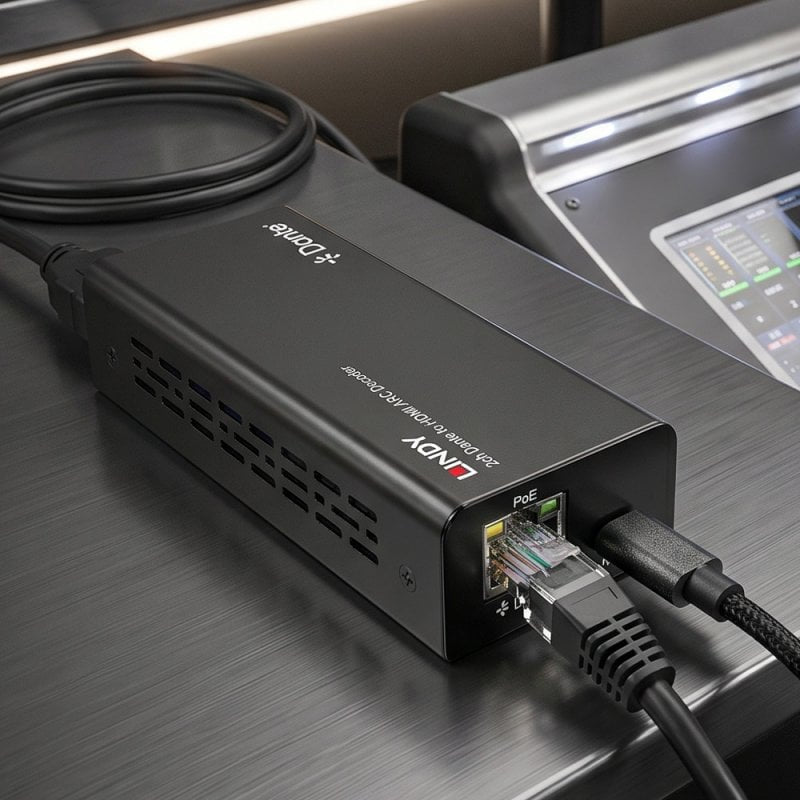 LINDY Décodeur 2ch Dante vers HDMI ARC