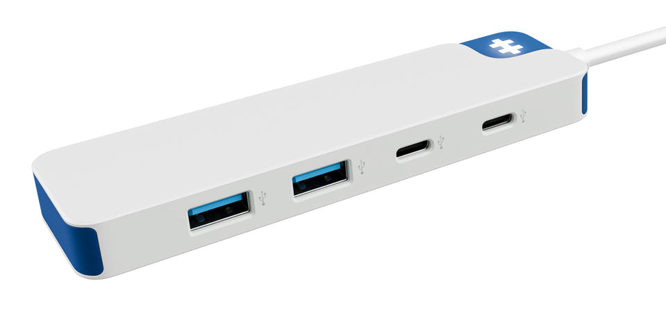 HyperDrive Flex 4 Port USB-C Hub Blue