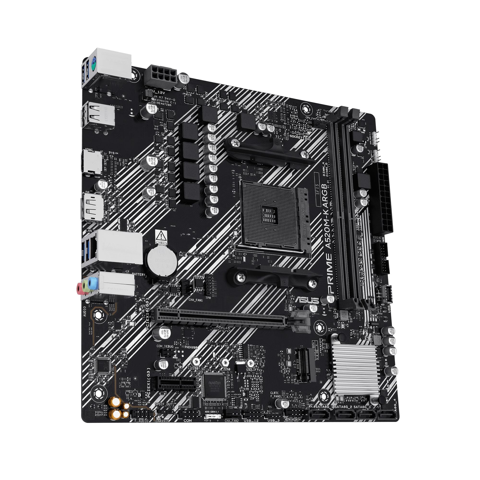ASUS PRIME A520M-K ARGB AM4 DDR4 M.2 HDMI AURA MB