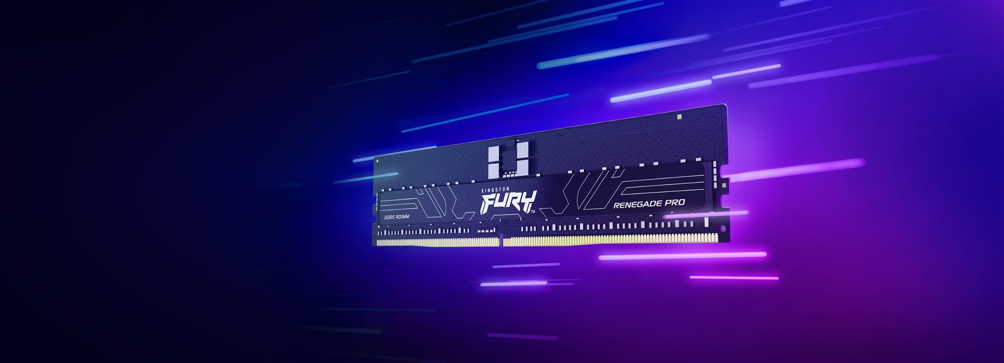 KINGSTON FURY Renegade Pro 64Go DIMM 5600MT/s DDR5 ECC Reg CL36 Kit of 4 XMP