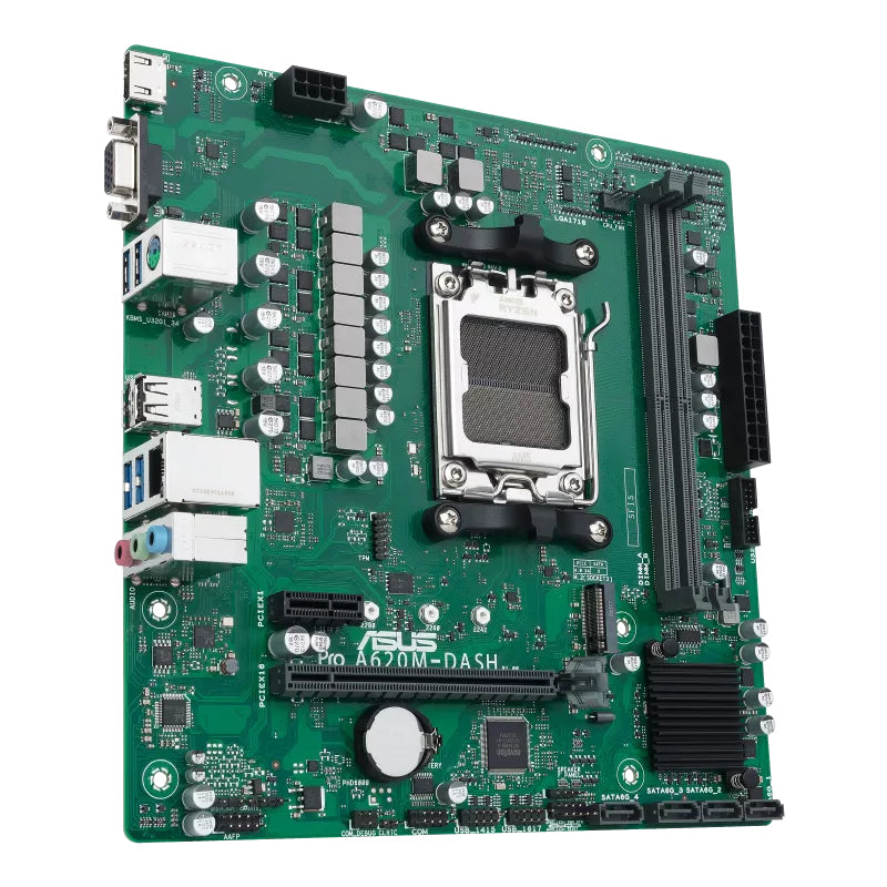 ASUS PRO A620M-DASH-CSM AM5 2DDR4 microATX 4xSATA MB 1xHDMI 1xD-Sub 1xM.2
