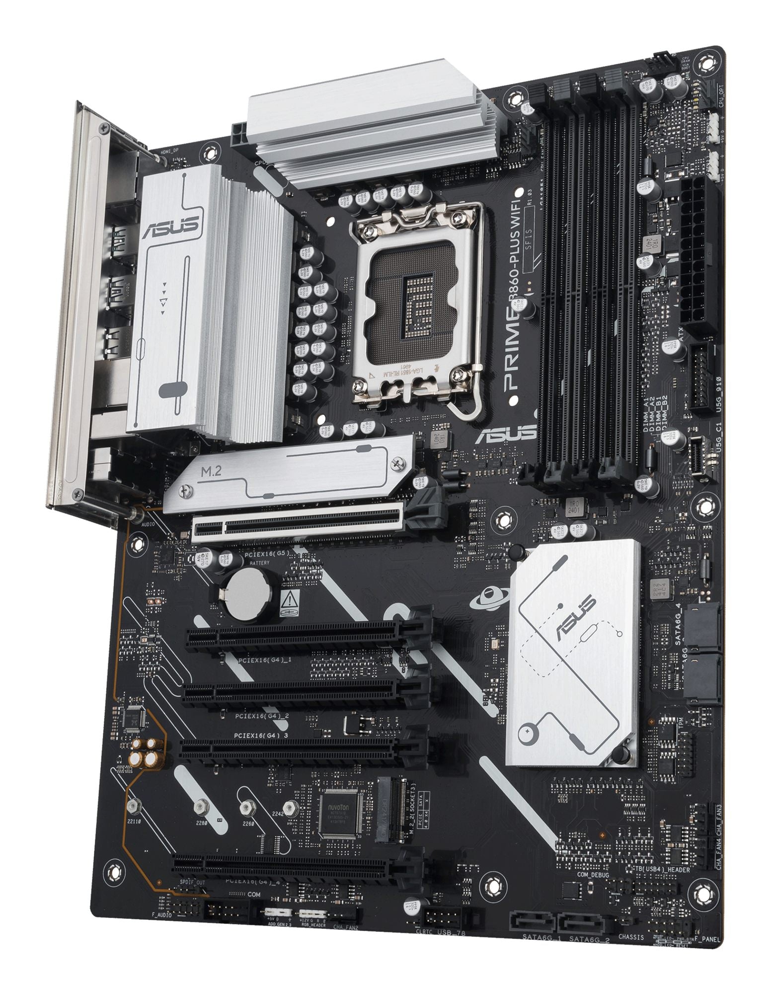 ASUS PRIME B860-PLUS WIFI LGA1851 DDR5 ATX MB 1xHDMI 1xDP 2xM.2 4xSATA