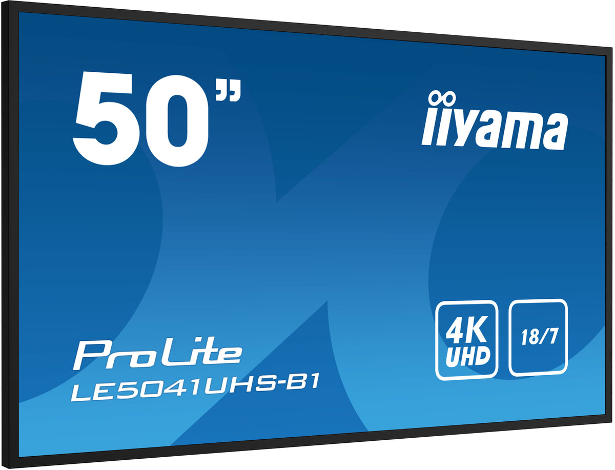 IIYAMA- Afficheur professionnel 50" LE5041UHS-B1