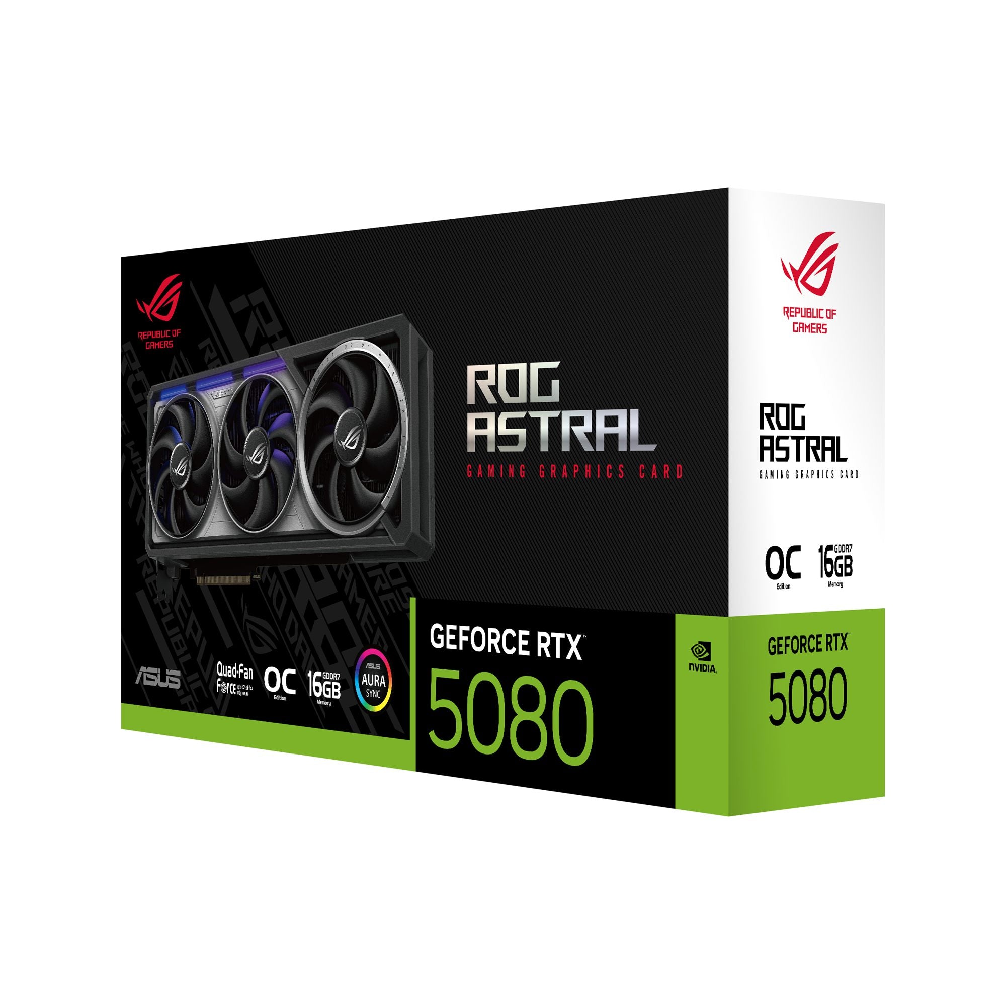 ASUS ROG ASTRAL RTX 5080 O16G GAMING 2xHDMI 3xDP