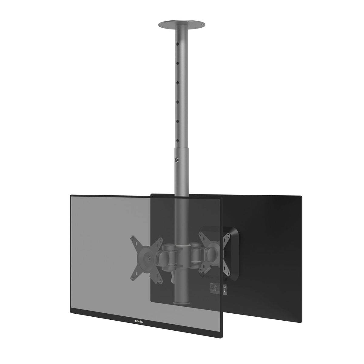DATAFLEX Support plafond Viewmate 52572 - 2 écrans