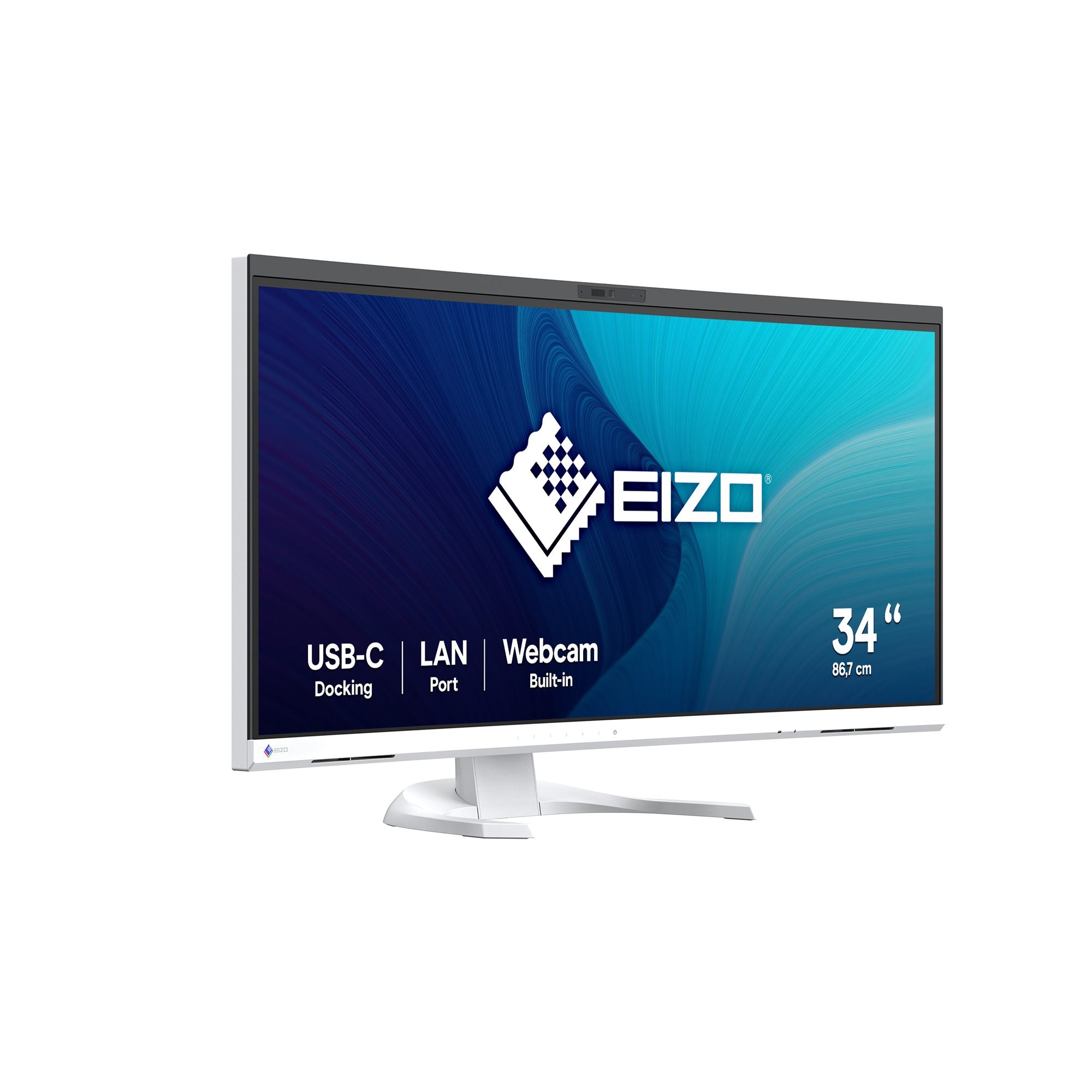 "EIZO FlexScan EV3450XC-WT écran plat de PC 86,6 cm (34.1"") 3440 x 1440 pixels UltraWide Quad HD LCD Blanc"