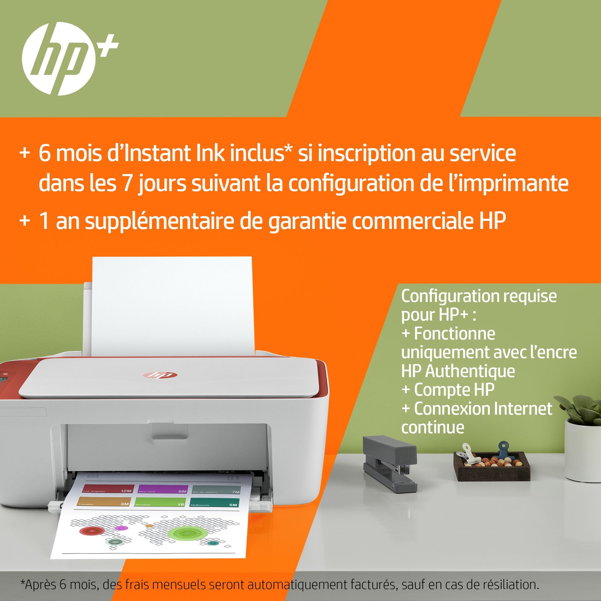 HP DeskJet 2723e All-in-One A4 color 5.5ppm Print Scan Copy