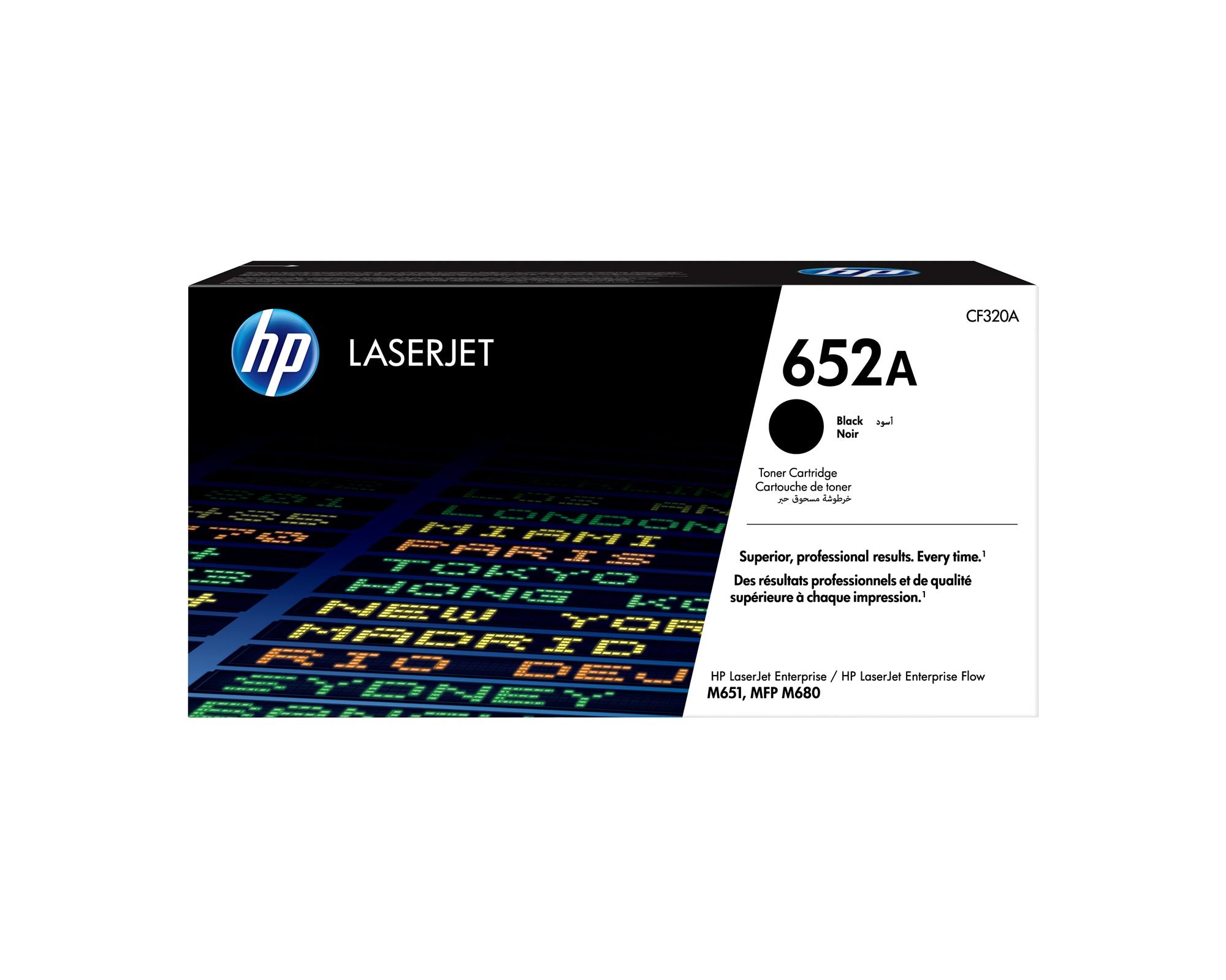 HP 652A original Toner cartridge CF320A black standard capacity 11.500 pages 1-pack